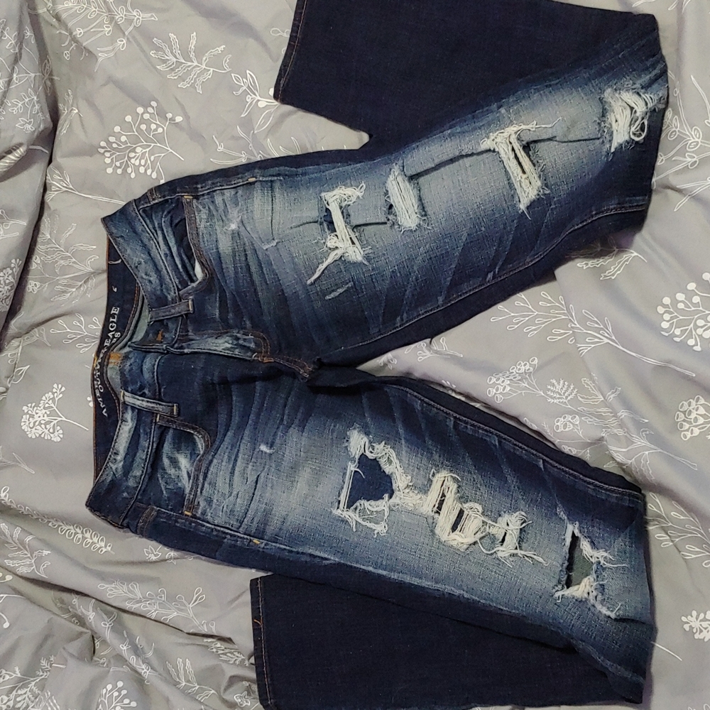 American Eagle denim jeggings